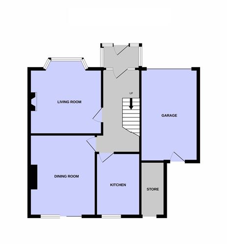 Floor plan — 16 Seafield Crescent, Booterstown, Blackrock, County Dublin