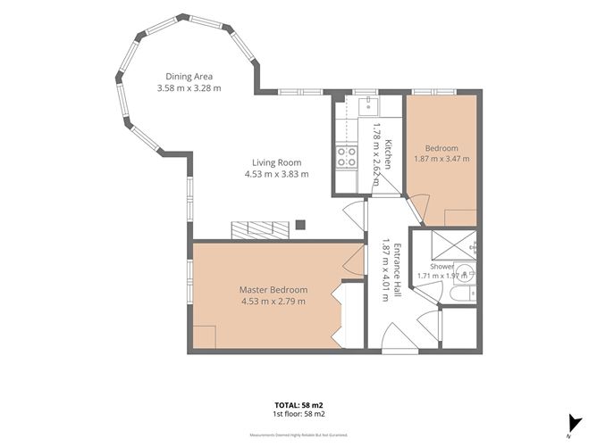 Floor plan — 142 The Sweepstakes, Ballsbridge, Dublin 4