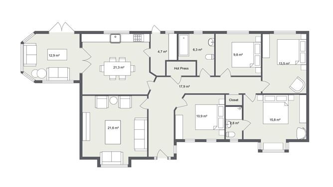 2 Fir Trees, Aughermon, Taghmon, Wexford