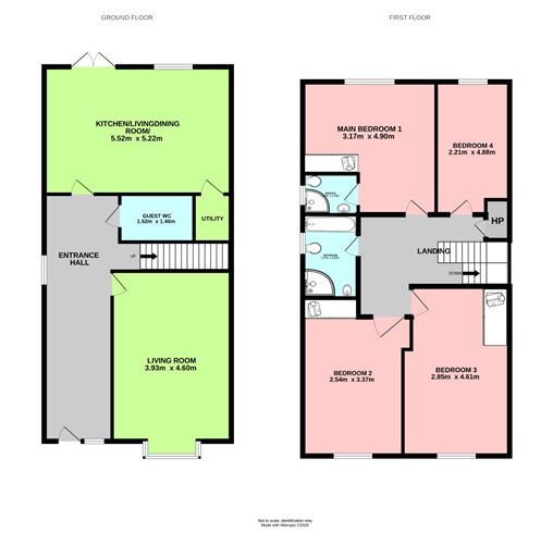 Floor plan — 40 Archers Wood Drive, Delgany, Co. Wicklow