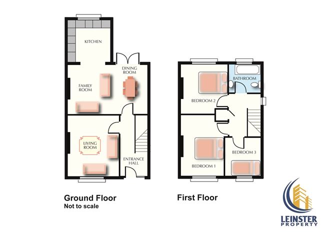 Floor plan — 91 Airlie Heights, Lucan, Co Dublin
