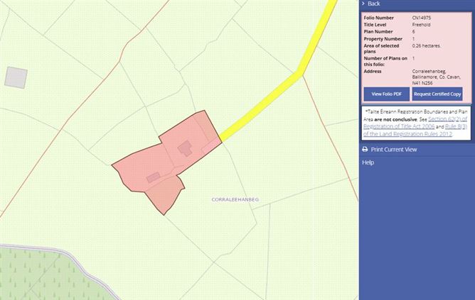 Corraleehan Beg, Ballinamore, Leitrim