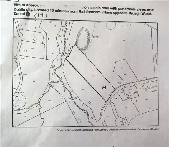 Site @ Cruagh, Cruagh Road, Rathfarnham, Dublin 16