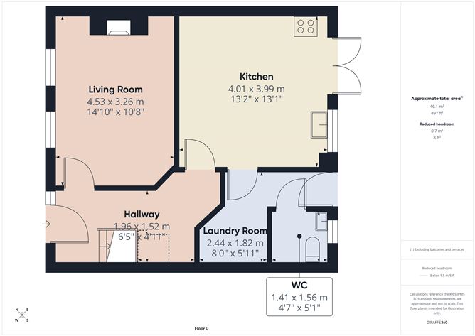 Floor plan — 12 Ard An Oir, Sneem, Co. Kerry