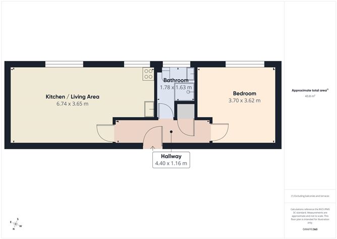 Floor plan — 12 White Castle Lawns, Athy, County Kildare