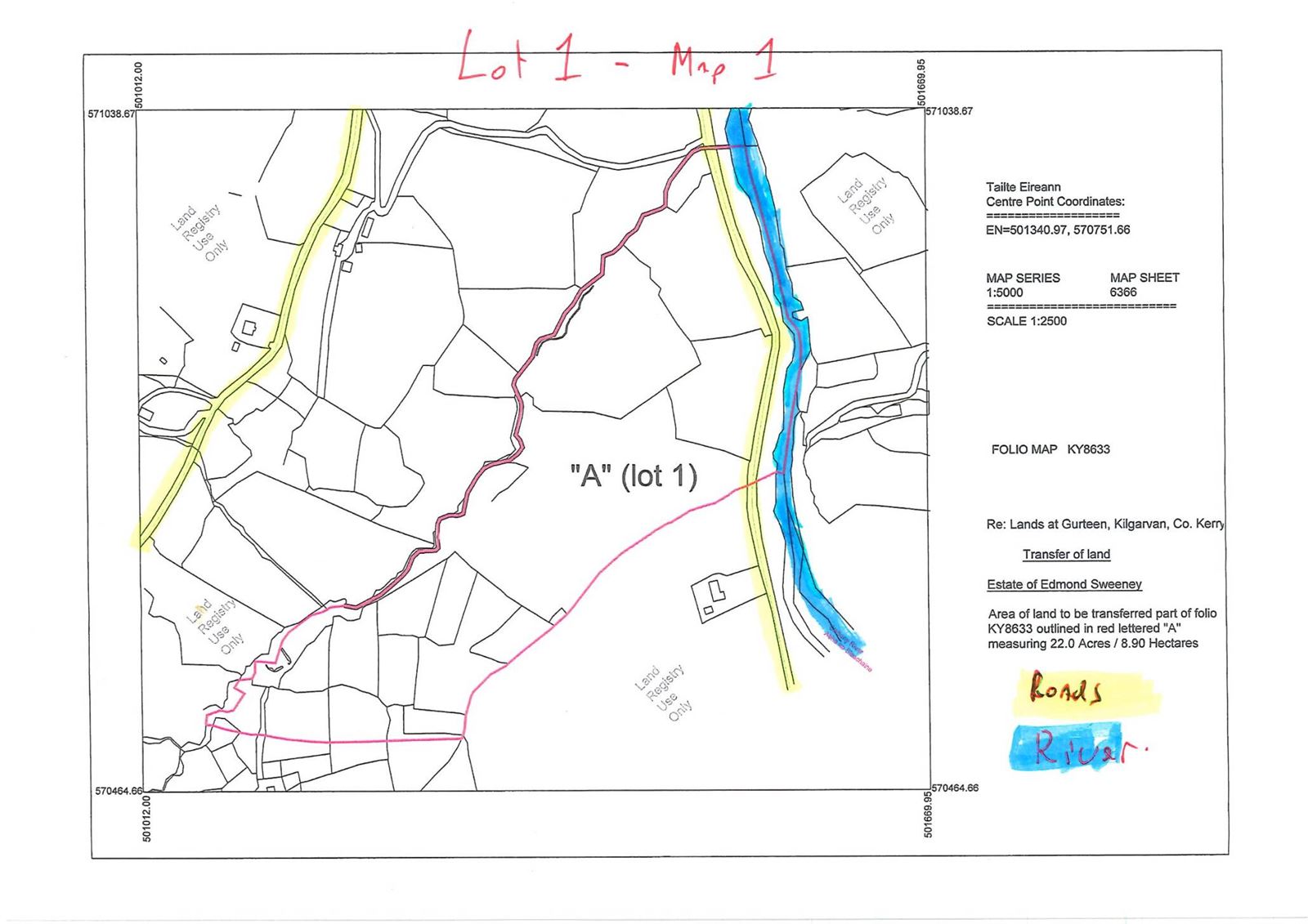 Lot 1, Gurteen, Kilgarvan, Co. Kerry Lot 1, Gurteen, Kilgarvan, Co. Kerry