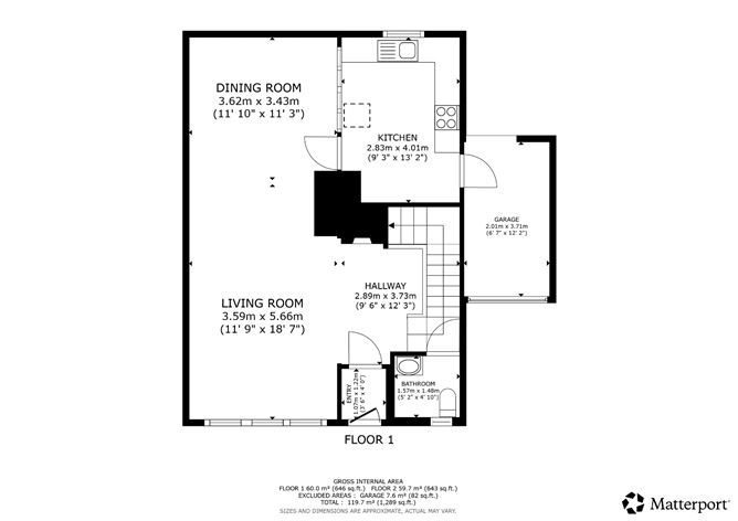3 Wyattville Hill, Loughlinstown, Co. Dublin