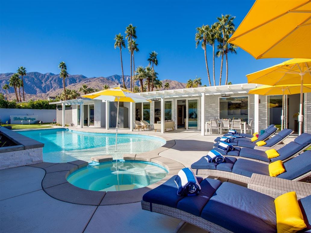 Flamingos & Polka Dots,Palm Springs,California,USA