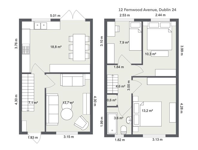 12 Fernwood Avenue, Springfield, Tallaght,   Dublin 24