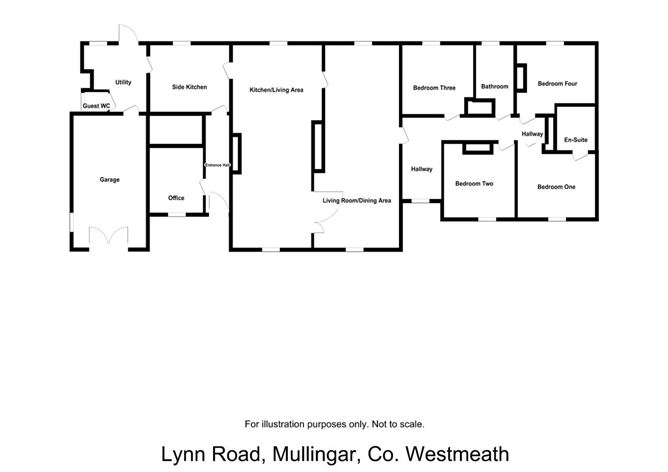 Floor plan — Lynn Road, Mullingar, Westmeath