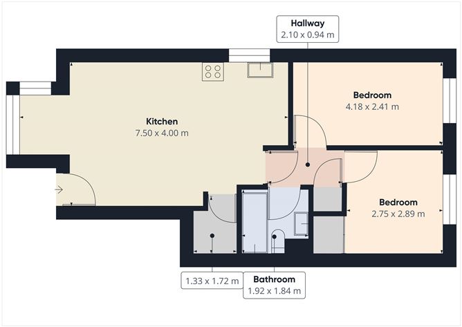 Apartment 1 An Crocan, Clane, Co. Kildare