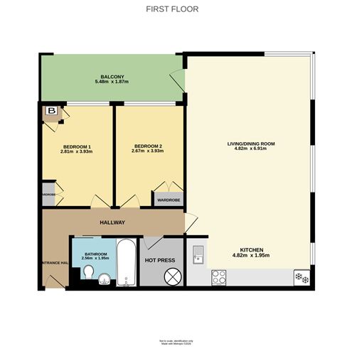 Floor plan — 188 Seven Oaks, Sarsfield Road, Kilmainham, Dublin 10