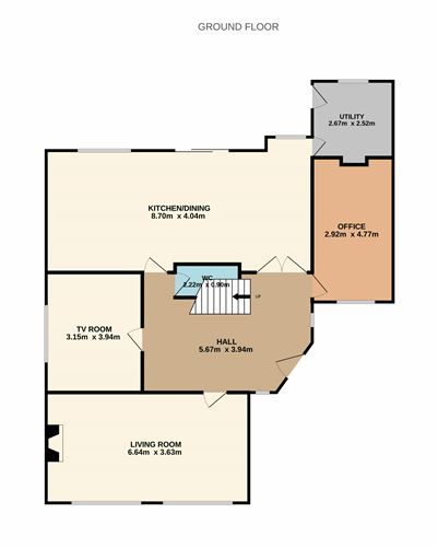 Floor plan — 27 Thormanby Lawns, Howth, Co. Dublin