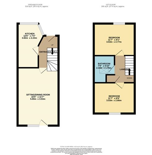 Floor plan — 17 Rothe Abbey, Kilmainham, Dublin 8