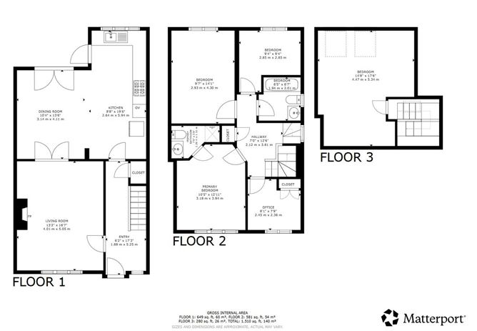 Floor plan — 35 Oakdale Park, Ballycullen, Dublin 24