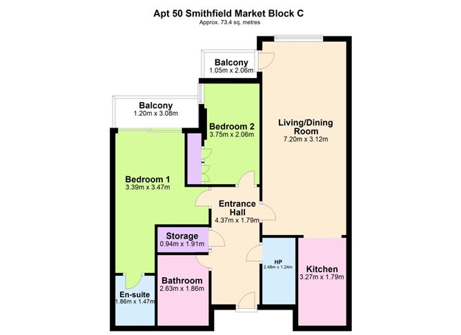 50 Block C, Smithfield Market, Smithfield, Dublin 7