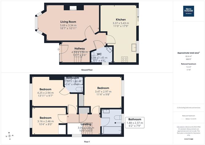 Floor plan — 22 Ard Caoin, Gort Road, Ennis, Co. Clare