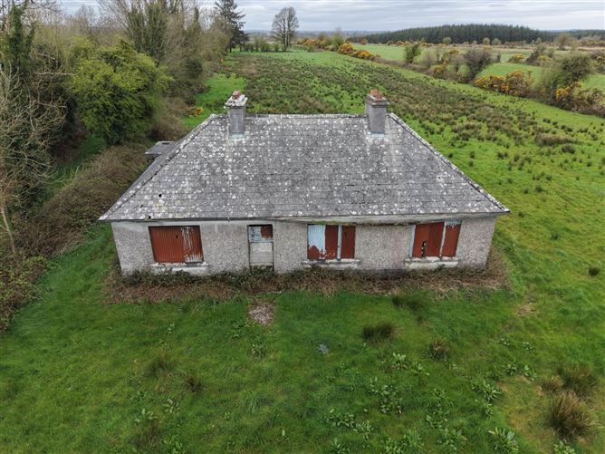 Derelict Residence On C. 14.40 Acres, Derryvode, Williamstown, County Galway