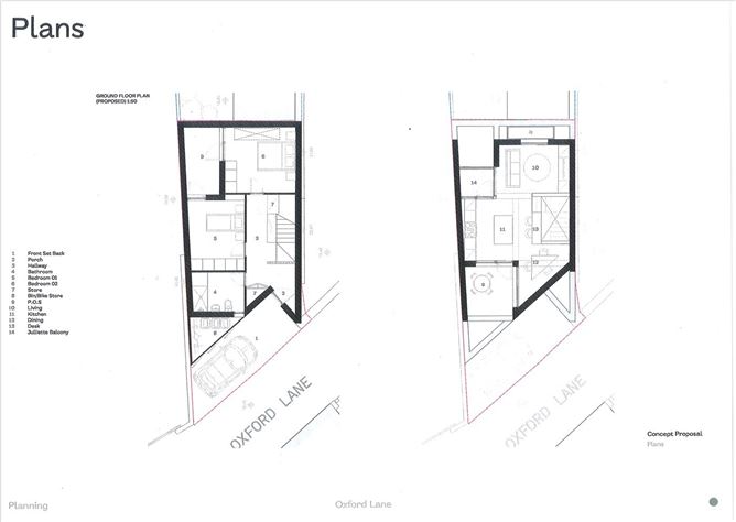 Site With FPP, 17 Oxford Lane, Ranelagh, Dublin