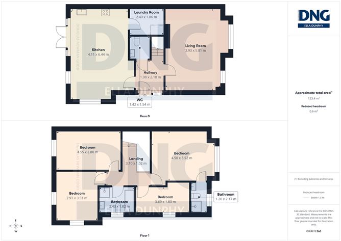 Floor plan — 18 Crescent Avenue, Friary Walk, Callan, Co. Kilkenny