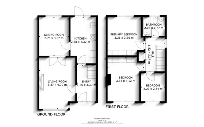 Floor plan — 216 Glenvara Park, Knocklyon, Dublin 16