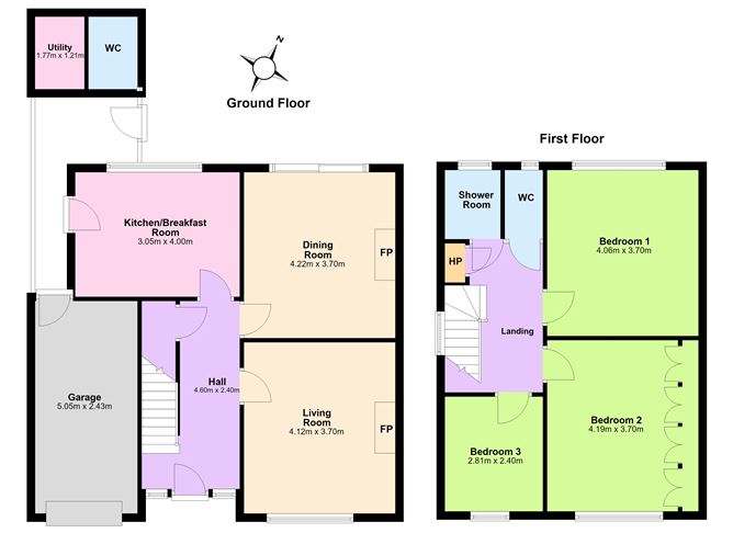 Floor plan — 73 Larchfield Road, Goatstown, Dublin 14