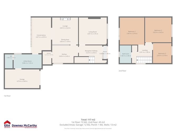 Floor plan — 3 Deanwood Place, Togher, Cork