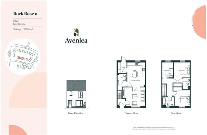 3 Bed Homes Rock Rose, Avenlea, Adamstown