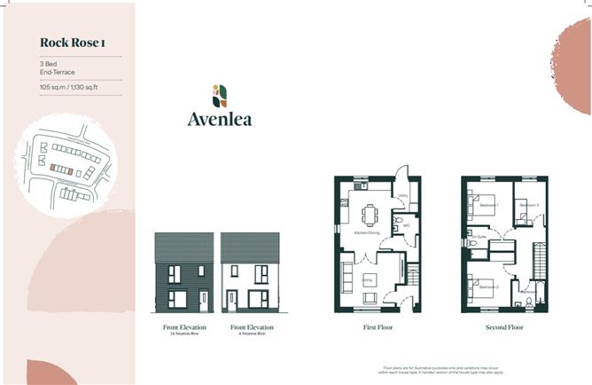 3 Bed Homes Rock Rose, Avenlea, Adamstown