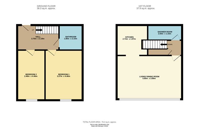 Floor plan — 7 The Moyle, Block 4, Prospect Hill, Finglas, Dublin 11