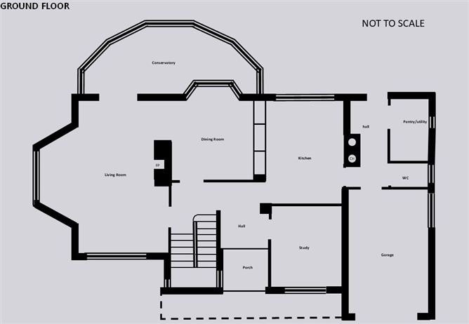 Floor plan — Lissadell, Dublin Road, Naas, Co. Kildare