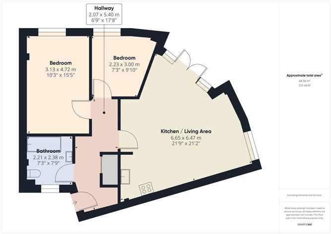 Apt 20, Bridgeview Court, Bridge Street, Waterford