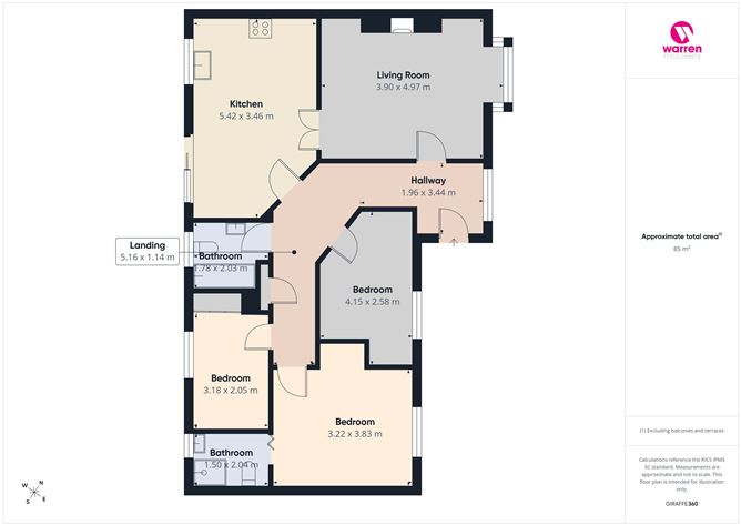Floor plan — No. 26 Hollybank Drive, 'Clongowen', Waterford Road, Kilkenny, Kilkenny