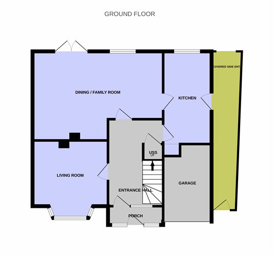 Floor plan — 60 Landscape Park, Churchtown, Dublin 14