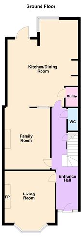 Floor plan — 26 Rathfarnham Road, Terenure, Dublin 6W