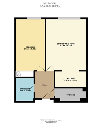 Floor plan — 10 Block C Smithfield Market, Smithfield, Dublin 7