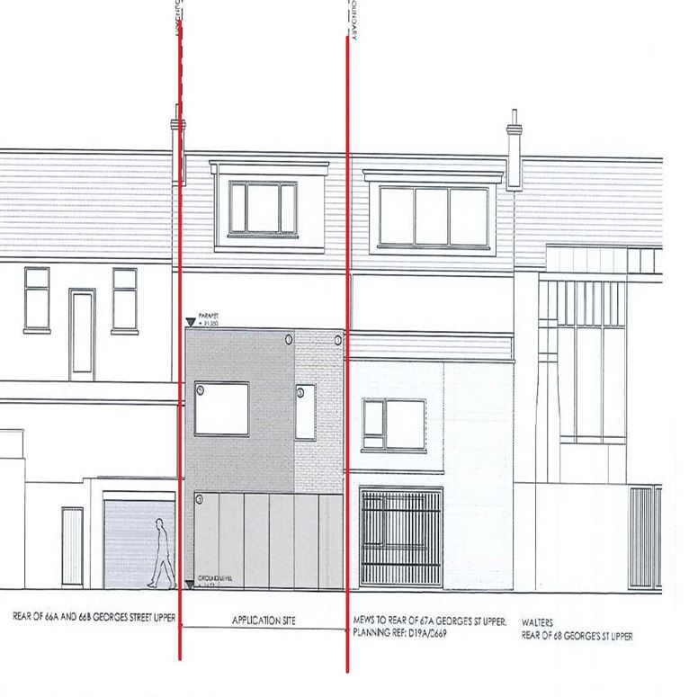 Site Rear 67 Upper George's Street, Dun Laoghaire, Co. Dublin