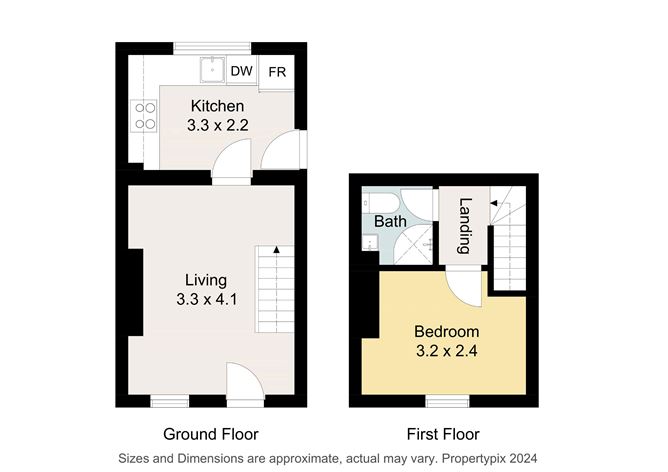 Floor plan — 10 Fitzpatrick's Cottages, Harold's Cross,   Dublin 6W