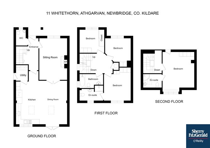 Floor plan — 11 Whitethorn, Athgarvan, Newbridge, Co. Kildare