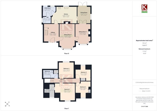 Floor plan — 33 Milford Park, Ballinabrannagh, Carlow, County Carlow