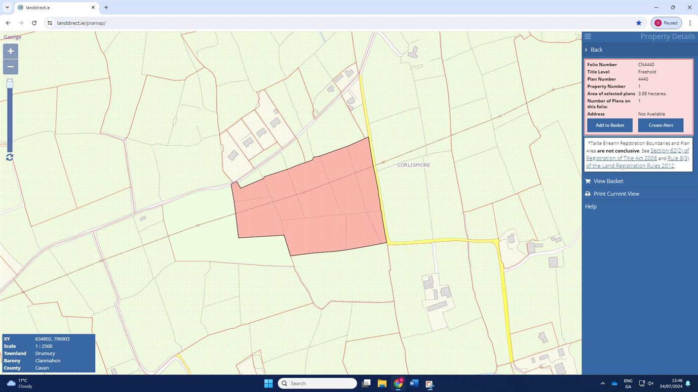 Corlismore, Ballinagh, Cavan