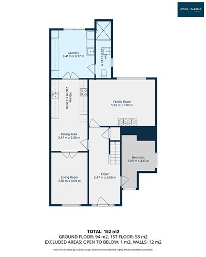 Floor plan — 1 Beechmount Crescent, Navan, Meath