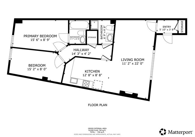 Floor plan — 38 Holywell Crescent North, Swords, County Dublin
