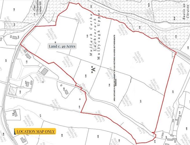 Photo 6 of 6 — Land c. 49 Acres - 19.82 HA., Mullycagh Upper, Donard, Wicklow