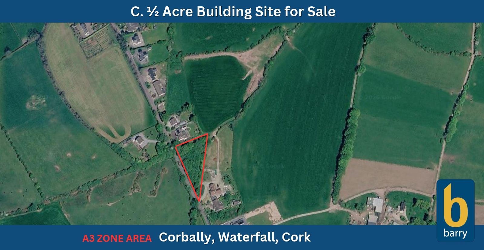 Photo 1 of 3 — C.Half Acre Building Site, Corbally, Waterfall, Cork