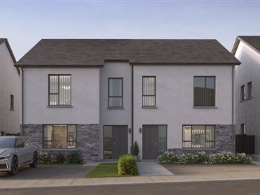 3 Bed + Office Semi Detached Type D, Bun An Chnoic, Moycullen, Co. Galway