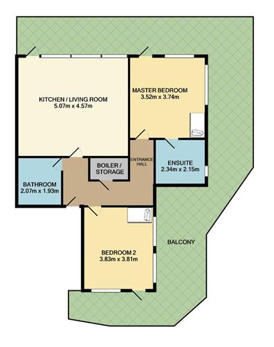 Floor plan — 30 Montgomery Court, Foley Street, Dublin 1