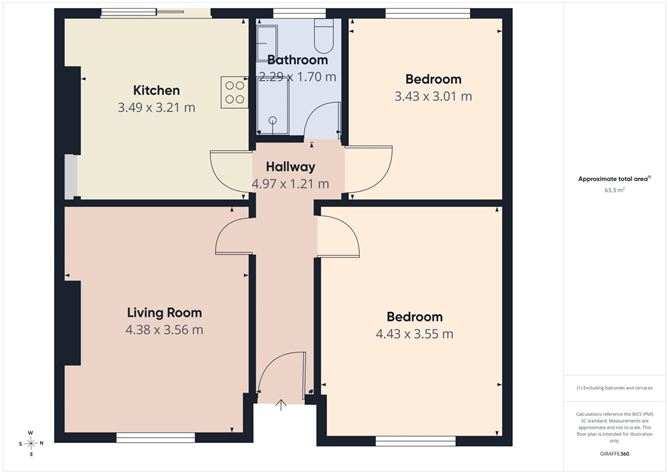 Floor plan — 107 Killester Park, Killester, Dublin 5