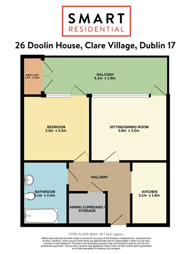 26 Doolin House, Clare Village, Malahide Road, Dublin 17, Dublin