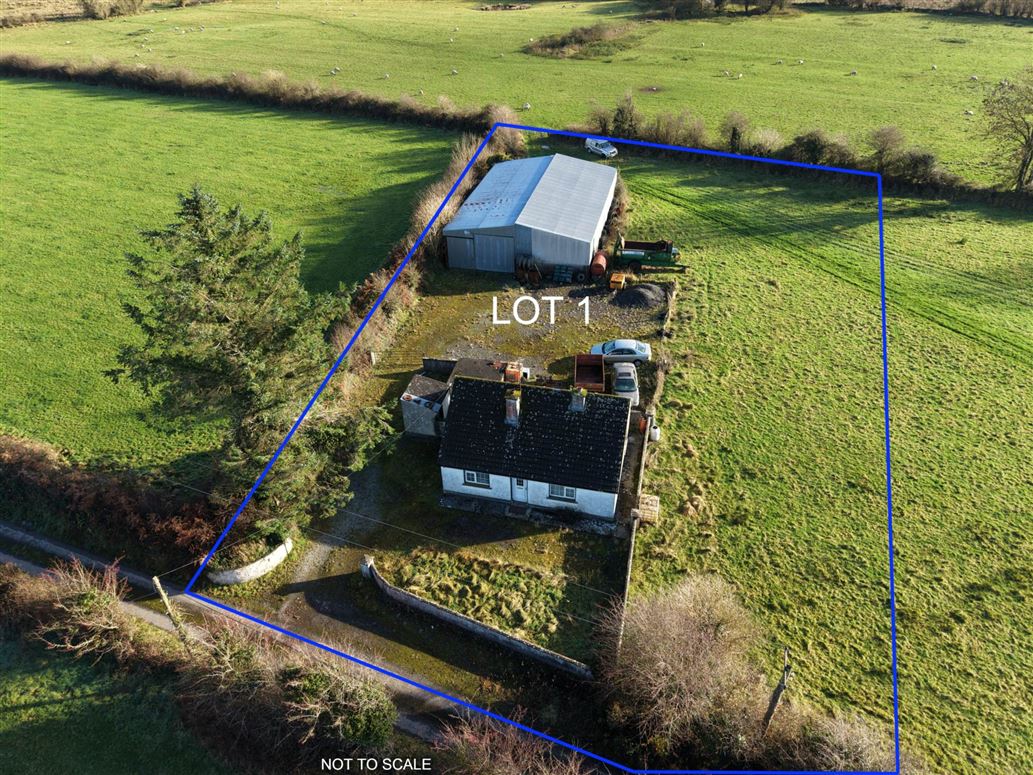 Lot 1-Residence & Workshop/Garage On C. 0.70 Acres, Cloonloughnan, Mount Talbot, County Roscommon